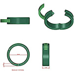Custom made cock ring jewellery designed to individual measurements