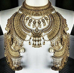 Ancient Egyptian inspired body jewellery