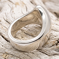 heavy silver weighted bump cock ring