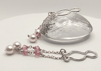 Pearl nipple clip jewelry