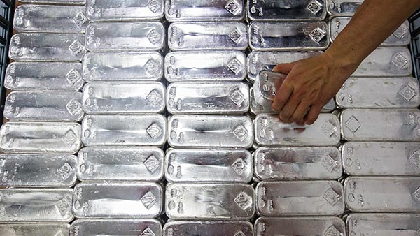 Silver vault representing the value of solid silver jewellery