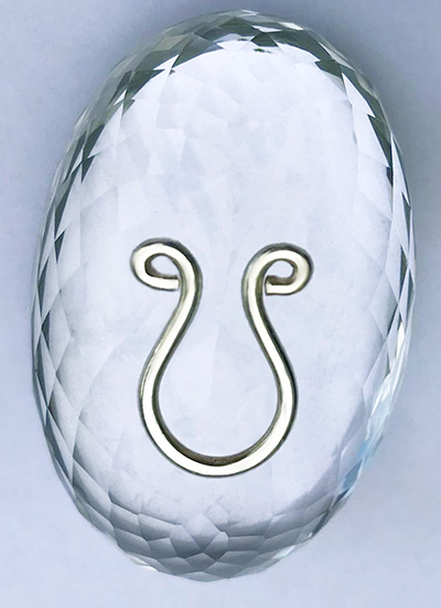 Adjustable non-piercing septum ring jewellery