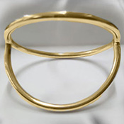 Scrotum Cock Ring in 24ct gold plating