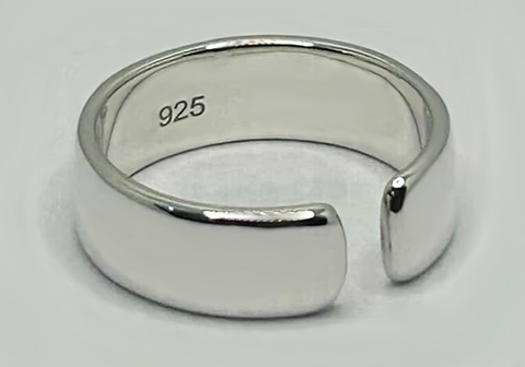 men's silver toe rings. 