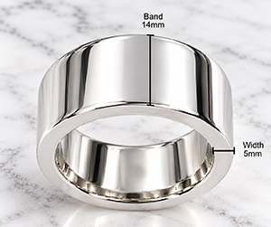 extra heavy band cock ring