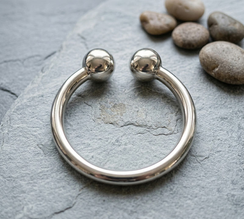 Penis jewelry, cock rings for men.